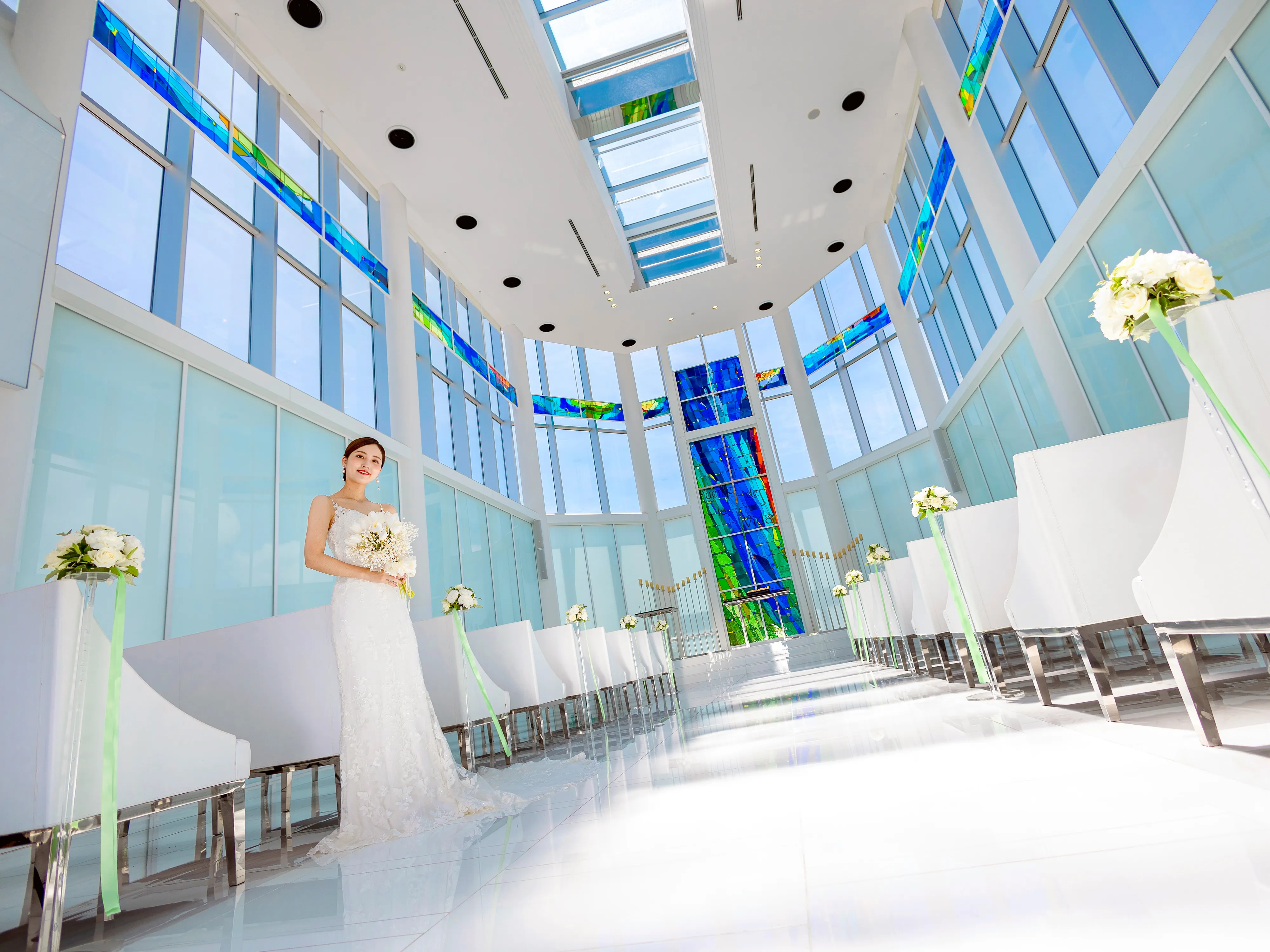 ラメゾンSuiteりんくう チャペル「ルス・デ・ラ・ファミリア」全景